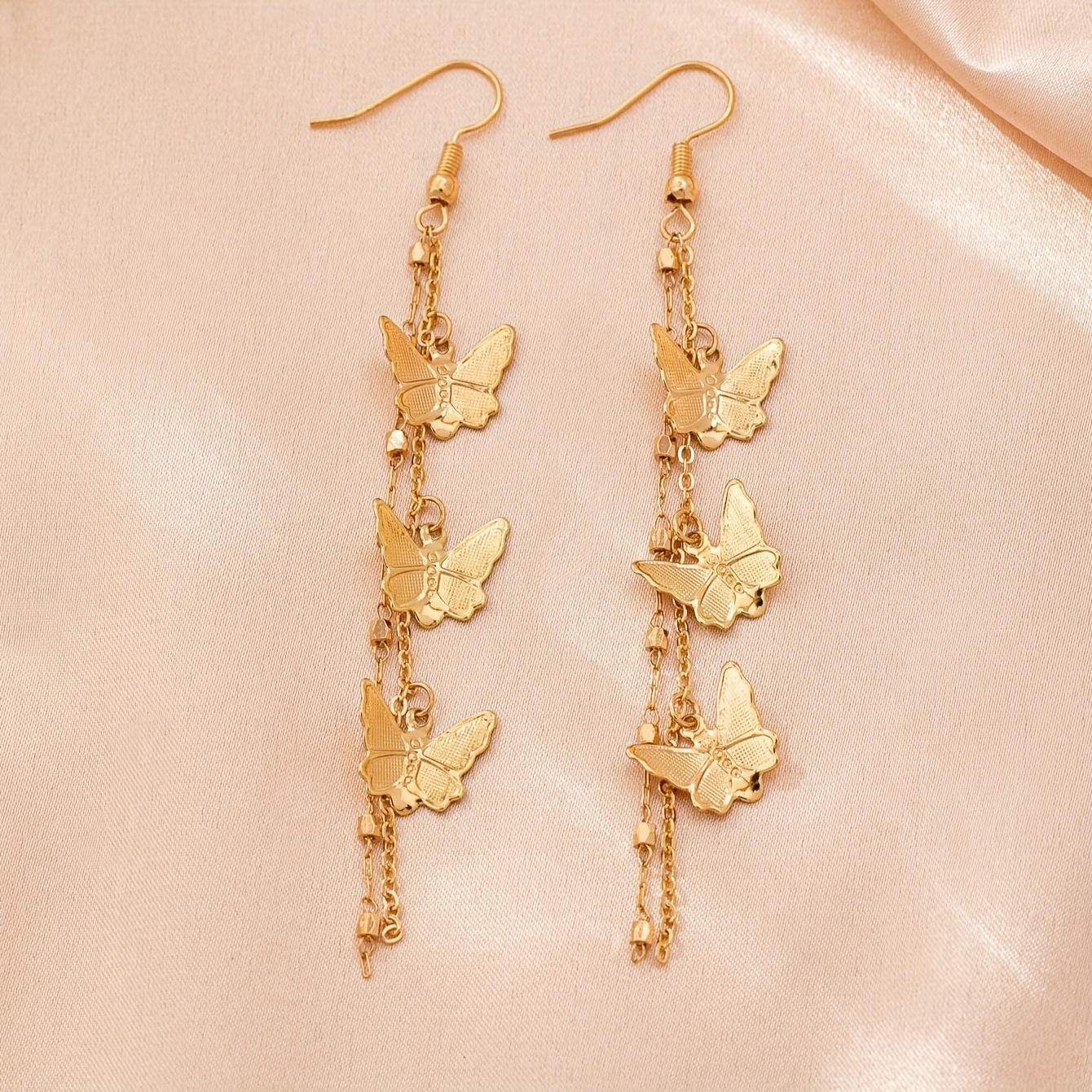 Women's Light All-Match Butterfly Tassel Earrings